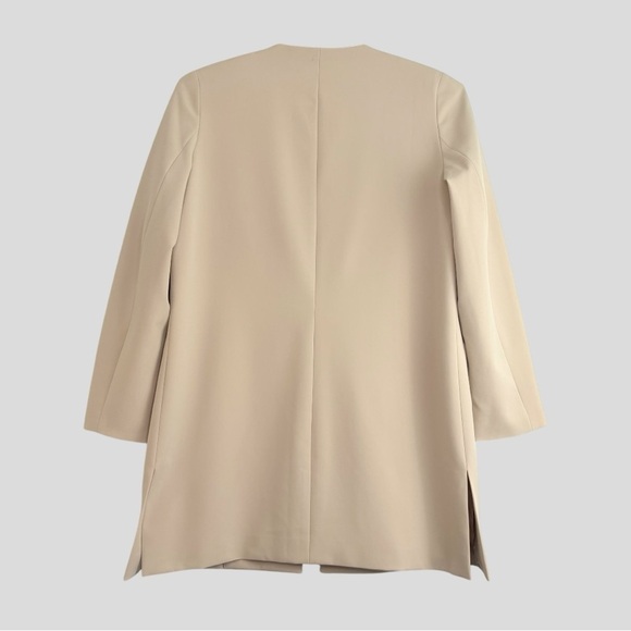 Estelle and Finn NY Women’s Size 10 Beige Blazer Quiet Luxury Scandi Minimalist - Picture 8 of 14